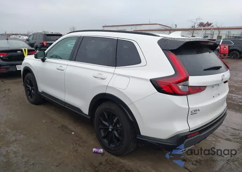 2025 Honda Cr-V Hybrid Sport-L из США, поврежденный, VIN 2HKRS6H88SH818466